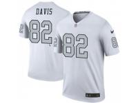 Legend Vapor Untouchable Men's Al Davis Oakland Raiders Nike Color Rush Jersey - White