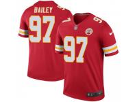 Legend Vapor Untouchable Men's Allen Bailey Kansas City Chiefs Nike Color Rush Jersey - Red