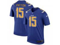 Legend Vapor Untouchable Men's Andre Patton Los Angeles Chargers Nike Color Rush Jersey - Royal