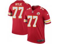 Legend Vapor Untouchable Men's Andrew Wylie Kansas City Chiefs Nike Color Rush Jersey - Red