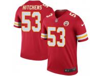 Legend Vapor Untouchable Men's Anthony Hitchens Kansas City Chiefs Nike Color Rush Jersey - Red