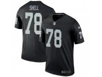 Legend Vapor Untouchable Men's Art Shell Oakland Raiders Nike Jersey - Black