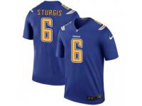 Legend Vapor Untouchable Men's Caleb Sturgis Los Angeles Chargers Nike Color Rush Jersey - Royal