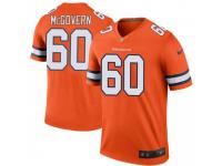 Legend Vapor Untouchable Men's Connor McGovern Denver Broncos Nike Color Rush Jersey - Orange