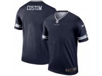 Legend Vapor Untouchable Men's Custom Dallas Cowboys Nike Jersey - Navy