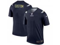 Legend Vapor Untouchable Men's Custom Los Angeles Chargers Nike Jersey - Navy