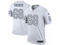 Legend Vapor Untouchable Men's David Sharpe Oakland Raiders Nike Color Rush Jersey - White