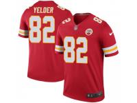 Legend Vapor Untouchable Men's Deon Yelder Kansas City Chiefs Nike Color Rush Jersey - Red