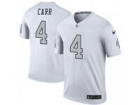 Legend Vapor Untouchable Men's Derek Carr Oakland Raiders Nike Color Rush Jersey - White