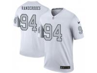 Legend Vapor Untouchable Men's Eddie Vanderdoes Oakland Raiders Nike Color Rush Jersey - White
