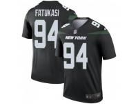 Legend Vapor Untouchable Men's Folorunso Fatukasi New York Jets Nike Color Rush Jersey - Stealth Black