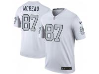 Legend Vapor Untouchable Men's Foster Moreau Oakland Raiders Nike Color Rush Jersey - White