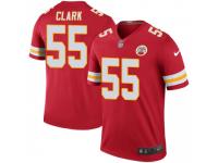 Legend Vapor Untouchable Men's Frank Clark Kansas City Chiefs Nike Color Rush Jersey - Red