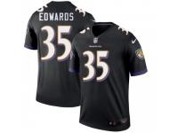 Legend Vapor Untouchable Men's Gus Edwards Baltimore Ravens Nike Jersey - Black