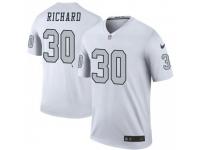 Legend Vapor Untouchable Men's Jalen Richard Oakland Raiders Nike Color Rush Jersey - White