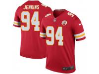 Legend Vapor Untouchable Men's Jarvis Jenkins Kansas City Chiefs Nike Color Rush Jersey - Red
