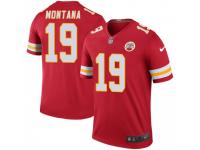 Legend Vapor Untouchable Men's Joe Montana Kansas City Chiefs Nike Color Rush Jersey - Red