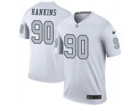 Legend Vapor Untouchable Men's Johnathan Hankins Oakland Raiders Nike Color Rush Jersey - White