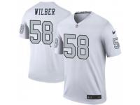 Legend Vapor Untouchable Men's Kyle Wilber Oakland Raiders Nike Color Rush Jersey - White