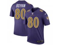 Legend Vapor Untouchable Men's Miles Boykin Baltimore Ravens Nike Color Rush Jersey - Purple