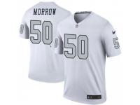 Legend Vapor Untouchable Men's Nicholas Morrow Oakland Raiders Nike Color Rush Jersey - White