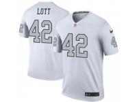 Legend Vapor Untouchable Men's Ronnie Lott Oakland Raiders Nike Color Rush Jersey - White