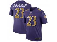 Legend Vapor Untouchable Men's Tony Jefferson Baltimore Ravens Nike Color Rush Jersey - Purple