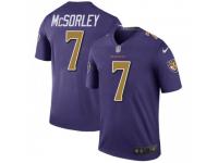 Legend Vapor Untouchable Men's Trace McSorley Baltimore Ravens Nike Color Rush Jersey - Purple