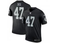 Legend Vapor Untouchable Men's Trent Sieg Oakland Raiders Nike Jersey - Black