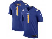 Legend Vapor Untouchable Men's Ty Long Los Angeles Chargers Nike Color Rush Jersey - Royal