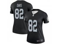 Legend Vapor Untouchable Women's Al Davis Oakland Raiders Nike Jersey - Black