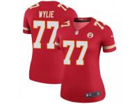 Legend Vapor Untouchable Women's Andrew Wylie Kansas City Chiefs Nike Color Rush Jersey - Red