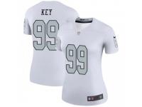 Legend Vapor Untouchable Women's Arden Key Oakland Raiders Nike Color Rush Jersey - White