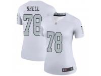 Legend Vapor Untouchable Women's Art Shell Oakland Raiders Nike Color Rush Jersey - White