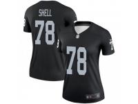 Legend Vapor Untouchable Women's Art Shell Oakland Raiders Nike Jersey - Black