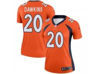 Legend Vapor Untouchable Women's Brian Dawkins Denver Broncos Nike Jersey - Orange