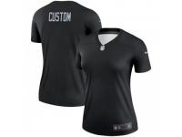 Legend Vapor Untouchable Women's Custom Oakland Raiders Nike Jersey - Black