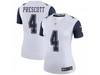 Legend Vapor Untouchable Women's Dak Prescott Dallas Cowboys Nike Color Rush Jersey - White