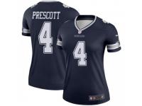 Legend Vapor Untouchable Women's Dak Prescott Dallas Cowboys Nike Jersey - Navy