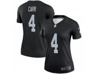 Legend Vapor Untouchable Women's Derek Carr Oakland Raiders Nike Jersey - Black