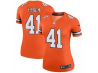 Legend Vapor Untouchable Women's Isaac Yiadom Denver Broncos Nike Color Rush Jersey - Orange