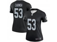 Legend Vapor Untouchable Women's Jason Cabinda Oakland Raiders Nike Jersey - Black