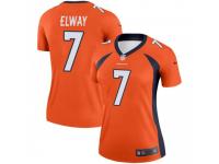 Legend Vapor Untouchable Women's John Elway Denver Broncos Nike Jersey - Orange