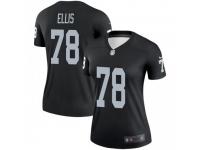 Legend Vapor Untouchable Women's Justin Ellis Oakland Raiders Nike Jersey - Black