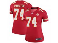 Legend Vapor Untouchable Women's Justin Hamilton Kansas City Chiefs Nike Color Rush Jersey - Red