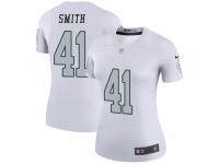 Legend Vapor Untouchable Women's Keith Smith Oakland Raiders Nike Color Rush Jersey - White