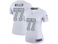 Legend Vapor Untouchable Women's Kolton Miller Oakland Raiders Nike Color Rush Jersey - White