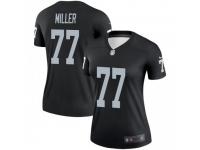 Legend Vapor Untouchable Women's Kolton Miller Oakland Raiders Nike Jersey - Black