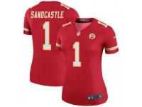 Legend Vapor Untouchable Women's Leon Sandcastle Kansas City Chiefs Nike Color Rush Jersey - Red