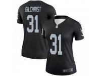 Legend Vapor Untouchable Women's Marcus Gilchrist Oakland Raiders Nike Jersey - Black